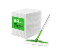 Ryichliho Dry Sweeping Cloths Pack of 64, Compatible with Swiffer Sweeper, Disposable Duster Refills, Mop Pads for Wiping and Cleaning the Floor for Quick and Easy Cleaning
