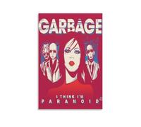 RYJFRYTRY Garbage Band Art MusicFashion Poster Decorative Painting Canvas Wall Art Living Room Posters Bedroom PaintingLiving Room Illustration Poster12x18inch(30x45cm)