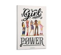 RYJFRYTRY Spice Girls Band Art MusicFashion Poster Decorative Painting Canvas Wall Art Living Room Posters Bedroom PaintingLiving Room Illustration Poster20x30inch(50x75cm)