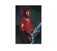 RYJFRYTRY Steve Gaines Legendary Guitarist Vintage Art MusicFashion Poster Decorative Painting Canvas Wall Art Living Room Posters Bedroom PaintingLiving Room Illustration Poster20x30inch(50x75cm)