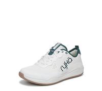 Ryka Womens Court Agility, White/Ocean Green, 5.5