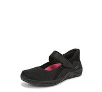 RYKA Women's Echo Mary Jane Flat, Black, 5 UK