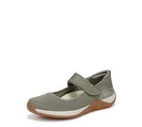 RYKA Women's Echo Mary Jane Flat, Vetiver Green, 4 UK