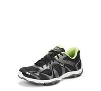 Ryka Women's Influence Cross Trainer, Black/Sharp Green/Forge Grey/Metallic, 6 UK