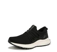 Ryka Women's Jumpstart Lace Slip On Sneaker, Black, 5 UK