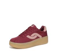 Ryka Women's Viv Max Sneaker, Berry Red Microfiber, 3 UK