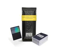 Ryker | Compatible with Exploding Kittens Board Game Plus 4 Expansions Card Sleeve Kit | Board Game Card Sleeves (Clear)