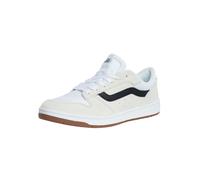 Vans Men's Ryland Sneaker, Suede Canvas White Black, 7 UK