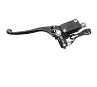 RYLFEQER Brake Clutch Levers Universal 14mm Black 7/8" 22mm Motorcycle Front Brake Clutch Master Cylinder Motorbike Hydraulic Pump Motorbike Motorcycle Brake Clutch Levers(Black Left)