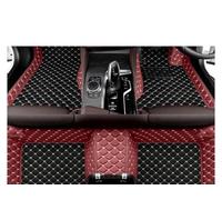 RYLFEQER Car Floor Mats For Toyota For Voxy 2014 2015 2016 2017 2018 Anti-fouling Car Interior Accessories Waterproof Floor Mat Car Mats Coverage(Black wine red,RHD)