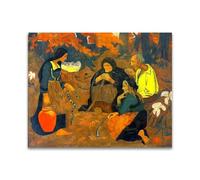 RYLJCZ Paul Sérusier Oil Paintings Reproduction- Les mangeurs de serpents- Vintage Landscape Art Print- Canvas Wall Art for Home and office Decorations 70x90cm(27.6x35.4in) Frameless