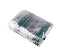 Rylod 5 Tier Mini Clear Greenhouse Cover With Zipper Door, PVC Greenhouse Replacement Cover Waterproof Garden Green House Tent For Plants Cold Frost Protection Rain Proof (Frame Not Include)