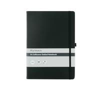Ryman A4 Soft Cover Dotted Notebook (Black)