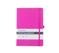 Ryman B5 Soft Cover Lined Notebook (Pink)