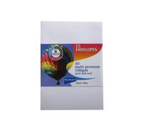 Ryman Multi Premium Envelopes C5 100gsm Pack of 50, White