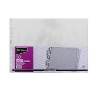 Ryman Premium Punched Pockets A3 80 Micron Pack of 10 Landscape