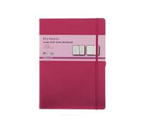 Ryman Soft Cover Notebook (Bright Pink, Large)