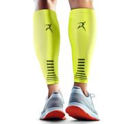 Rymora Calf Compression Sleeves for Men & Women (Ideal for Sports, Running, Shin Splints & More) (One Pair) (Neon Yellow) (Medium) [M]