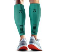 Rymora Calf Compression Sleeves for Men & Women (Ideal for Sports, Running, Shin Splints & More) (One Pair) (Turquoise) (Small) [S]