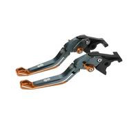 RYMZBE for Aprilia Tuono V4 1100RR / Factory Motorcycle Folding Adjustable Brake Clutch Lever Handlebar Grips Set CNC Replacement Parts(Style C)