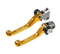 RYMZBE for Kawasaki KLX250 2008-2016 CNC Motocross Pivot Handle Low Temperature Resistance Brake Clutch Levers(A)
