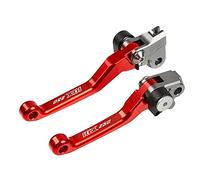 RYMZBE for Kawasaki KLX250 2008-2016 CNC Motocross Pivot Handle Low Temperature Resistance Brake Clutch Levers(B)