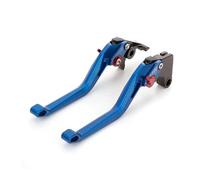 RYMZBE for Kawasaki Ninja 250/300/400 2018-2019 Motorcycle Accessories CNC Aluminum Brake Lever & Clutch Grip Set(Blue)