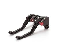 RYMZBE for Kawasaki Ninja 250 300 400 2018-2019 Motorcycle Parts CNC Aluminum Brake Lever Clutch Handlebar Grip Set(Black)