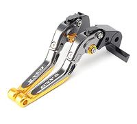RYMZBE for Suzuki GSX-R 600 GSX-R 750 2006-2010 Motorcycle Rotatable Anti-Fall Handle Adjustable Brake Clutch Levers(B)