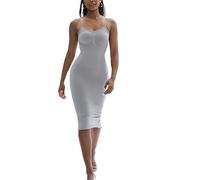 RYNDEX Control Slips Shapewear for Women, Slimming Body Shaper Skirt, Bodycon Shaper Dress for Mother's Day Birtday Girlfriend(Color:Grey,Size:M)