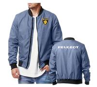 RYNDEX Mens Jacket P-eu.geot, Lined Warmwinter Coats for Men, Classic Light Jacket for Spring Autumn Winter, Utility(Blue,L)