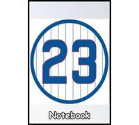 Ryne Sandberg #23 Jersey Number Notebook: Elegant 6"x9" Journal with 110 College-Ruled Pages - Perfect for Daily Notes, Creative Writing, and Planning