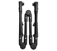 RynoPulse Folding Family Handle Joint, Trolley Cart Telescoping Pull Handle, Adjustable Easy Installation Garden Cart Accessories, for Wagons and Family Camping Gear (Black)
