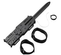 RynoPulse Plastic Hidden Blade- Scalable, Role-Playing Props Sword, Telescopic Ejection Sleeve Sword, Cosplay Costume Soft Material, Retractable Toy Hidden For Teens And Adults (Black)