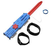 RynoPulse Plastic Hidden Blade- Scalable, Role-Playing Props Sword, Telescopic Ejection Sleeve Sword, Cosplay Costume Soft Material, Retractable Toy Hidden For Teens And Adults (Blue)