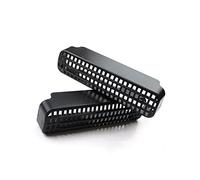 Rynplex 1 Pair Car Interior Air Vent Outlet Covers Under, for Seat, Air Duct Grilles Grill, for Toyota, for Corolla, 2019-2013 L LE Eco XLE SE XSE Car Floor Air Vent Cover