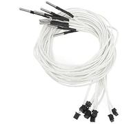Rynplex 10PCS 3D Printer NTC Thermistor, 3950 100K Ohm Thermistor Temp Sensor XH2.54 2 Pin Thermistor Sensor 3D Printer Part, for Ender 3 5 Pro CR6 CR10 3D Printer 3D Printer Thermistor