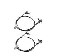 Rynplex 15997039 Front Left And Right ABS Wheel Speed Sensor， For Bravada， For Blazer， For Jimmy， Pickup Truck Car Engine Rpm Sensor(BLACK A Pair)