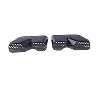 Rynplex 2 Pcs Car Rear, for Seat, Air Condition Vent Outlet Duct Cover, for Mazda, CX5 2013-2018 ABS BALCK 101x39mm/3.98x1.54" Car Floor Air Vent Cover