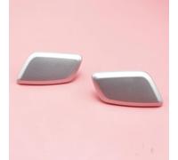 Rynplex 2PCS, for, for Chrysler, for Sebring 2007-2010 Silver Front Left Right HeadLight Head Lamp Washer Spray Nozzle Cover Headlight Washer Nozzle Cover(Silver)