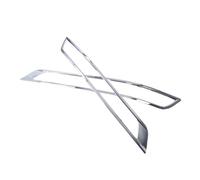 Rynplex 2PCS, for, for Q5 FY 2018 2019, Car Styling Bright ABS Chrome Rear Tail Fog Light Lamp Frame Cover Trim Fog Light Cover