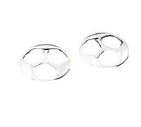 Rynplex 2pcs, for Kia, for Optima K5 2016 2017, ABS Chrome Front Fog Light Fog Lamp Cover Trim Front Fog Lamp Hoods Fog Light Cover
