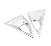 Rynplex 2Pcs, for NISSAN, for Rogue 2021-2022, Front Bumper Fog Light Cover Trim ABS Fog Lamp Bezel Frame Car Accessories Replacement Fog Light Cover