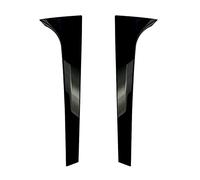 Rynplex 2Pcs Glossy Black Car Window Rear Spoiler Side Wing Splitter Trim Roof Spoiler Body Skirts Stickers, for Kodiak, for KODIAQ Rear Window Spoiler