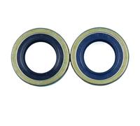 Rynplex 2Pcs/lot Oil Seals Set, for Husqvarna, 268 272 61 66 266 343 343F 343FR 343R 345FX K750 K760 K970 Chainsaw Brush Cutter Chainsaw Crankshaft Bearing Kit