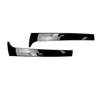 Rynplex 2pcs Rear Window Side Splitter Spoiler Wing Side Canard Sticker, for Touareg, 2011 2012 2013 2014 2015 2016 2017 Rear Window Spoiler
