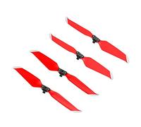 Rynplex 4pcs 2pairs Propeller Helices Accessories, for Mavic Air 2, for DJI, Drone 7238F Props Replacement Blade Wing Fans Spare Parts Combo Fpv Drone Spinning Blade Kit(Red)