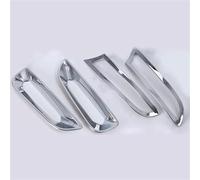 Rynplex 4pcs, for BMW, for X3 G01 2018 Car Styling Accessories, ABS Chrome Exterior Front + Rear Fog Light Tail Fog Lamp Cover Decorative Trim Fog Light Cover(Front and Rea)