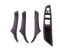 Rynplex 4PCS Set Brown Beige RHD Right Side Driver Cars Interior Door Armrest Pull Handle, for BMW, for 5 Series F10 F11 520i 523i 525i 528i 535i 2009-2016 Car Interior Door Handle(RHD 4PCS Moka)
