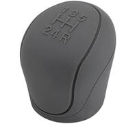 Rynplex 5 Speed Gear Knob Cover, Universal Car Shift Knob Cover, Upgraded TPU Silicone Gear Stick Cover Head, for Manual Automatic Car Gear Shift Knob Gear Shift Lever(Grey)